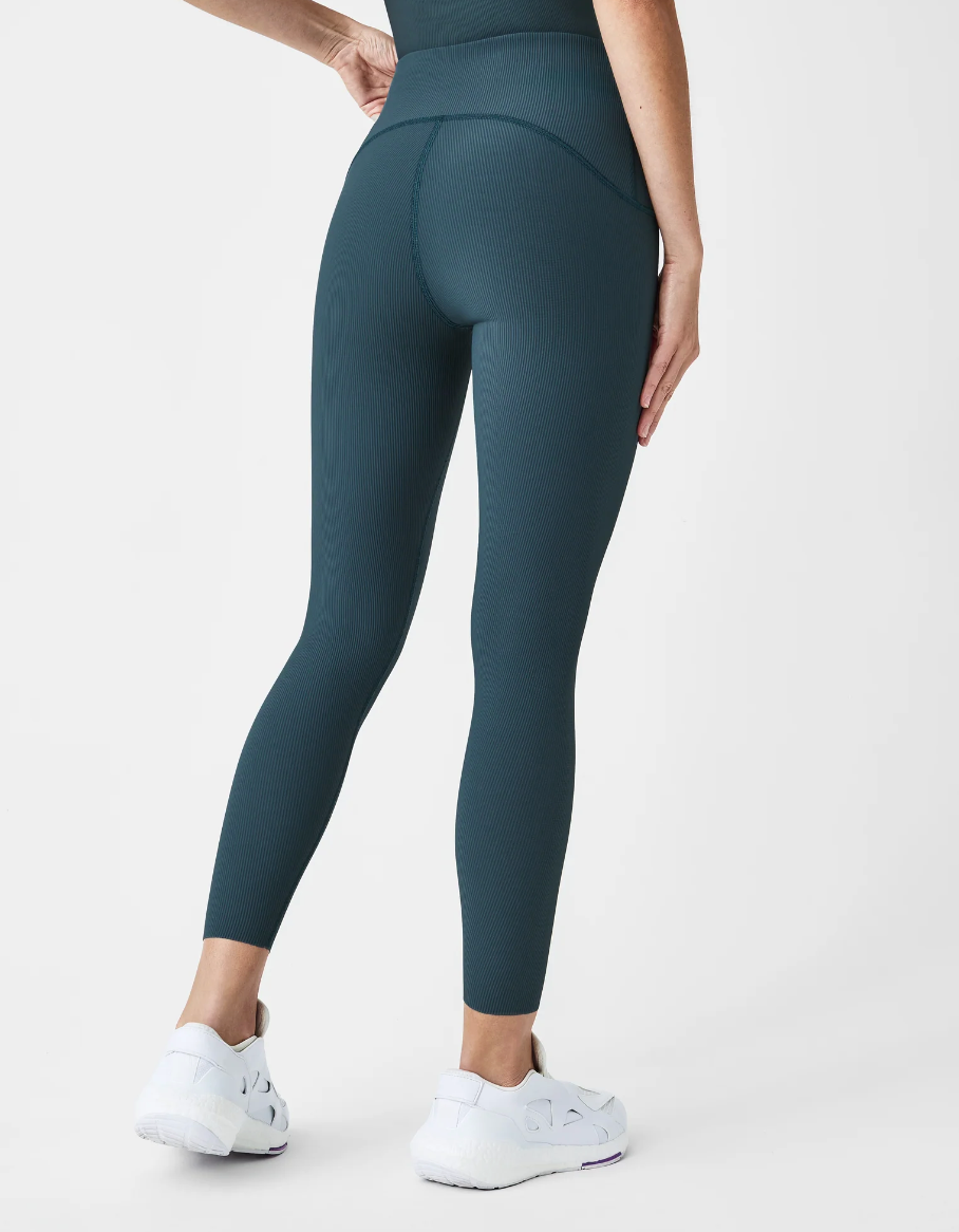 Spanx Booty Boost® Active Contour Rib 7/8 Leggings | Haley Bee