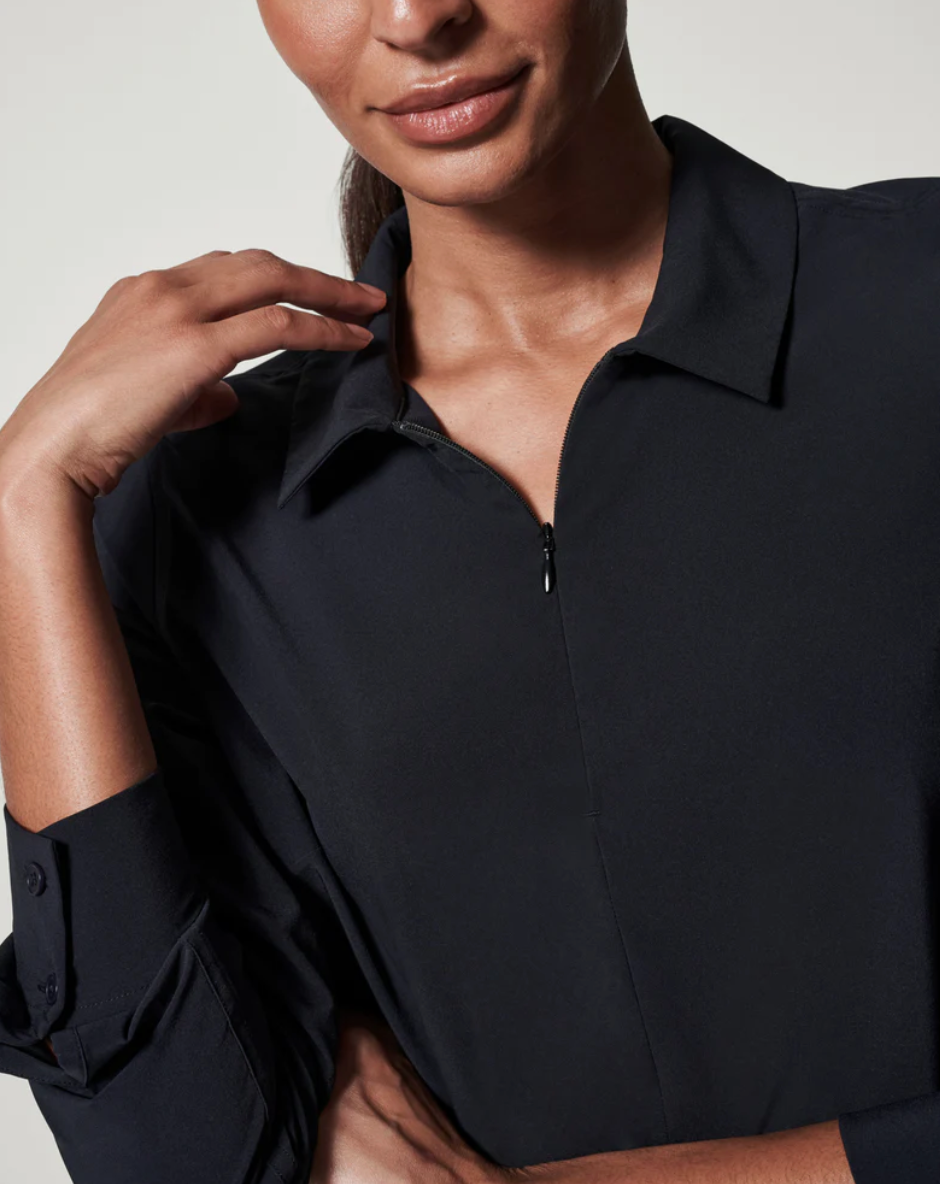 Spanx Sunshine Long Sleeve Top Multiple Colors Available Haley Bee Boutique