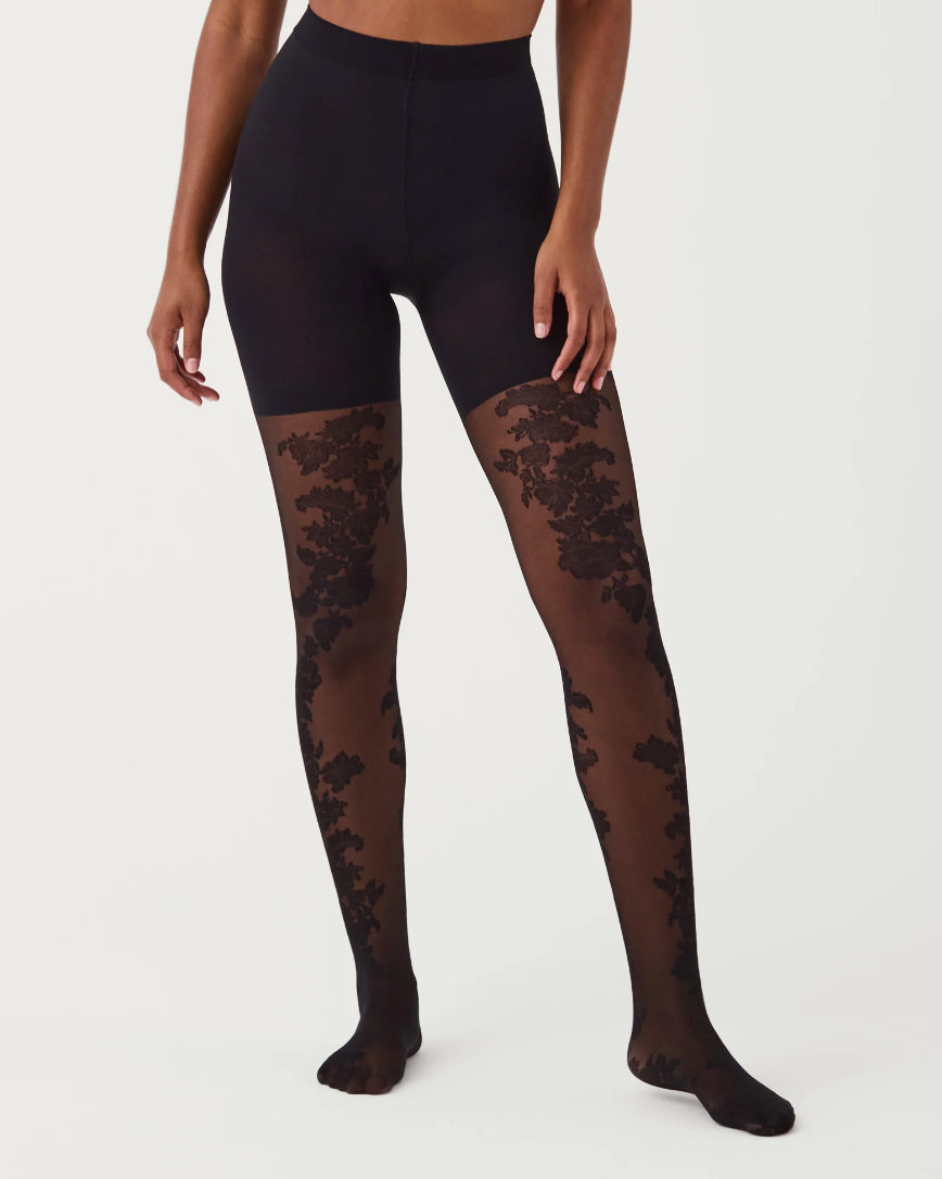 Spanx Tight End Tights Floral Haley Bee Boutique